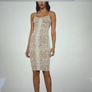 BCBG Max Azria Snake Print  dress, Size medium